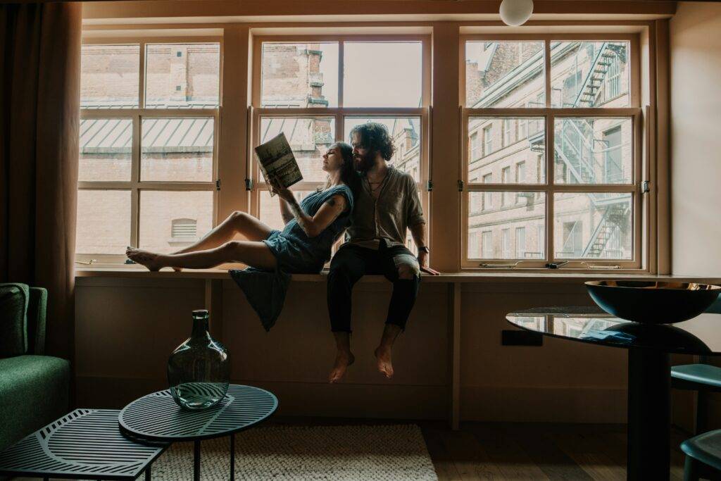 True love growing over coffee and conversations"